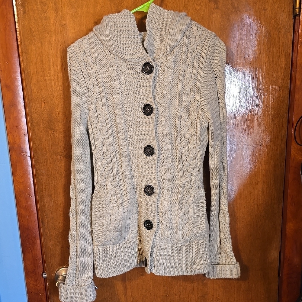 Women's  Size Small Ci Sono By Cavalini Sweater Collection - Cream